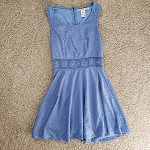 Blue Skater Dress